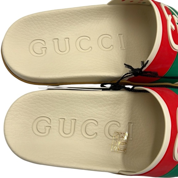 Gucci Interlocking G Slide Sandals Size 39 - Picture 5 of 15